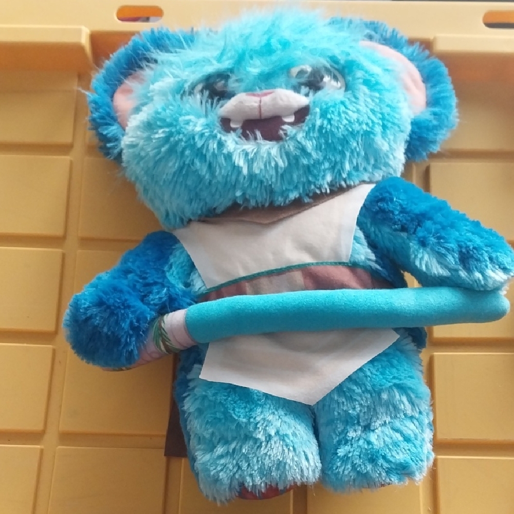Plush Blue Teddy Bear Toy NWOT